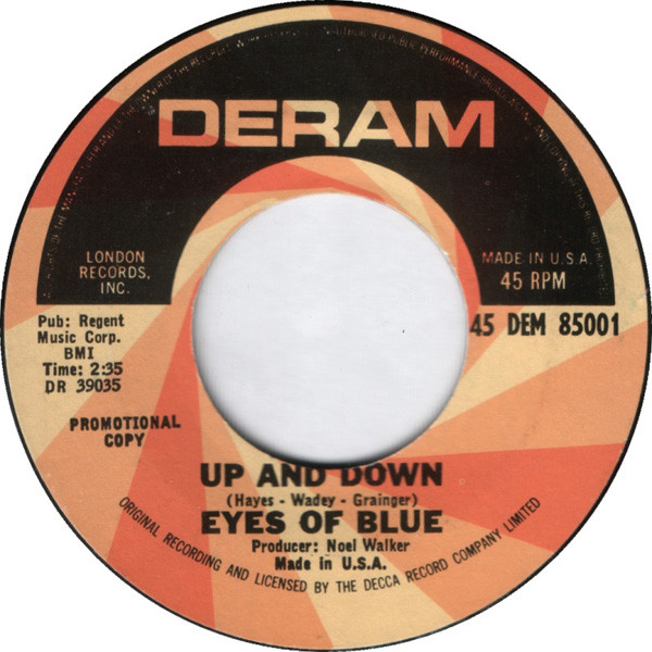 The Eyes Of Blue – Up And Down (1966, Vinyl) - Discogs
