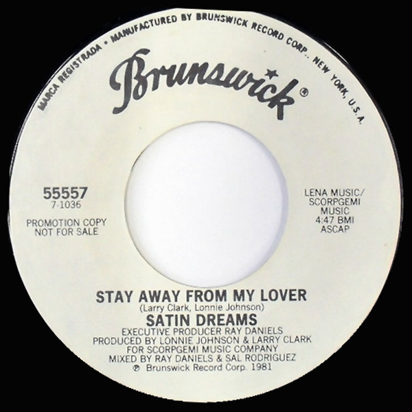 Satin Dreams – Stay Away From My Lover (1981, Vinyl) - Discogs