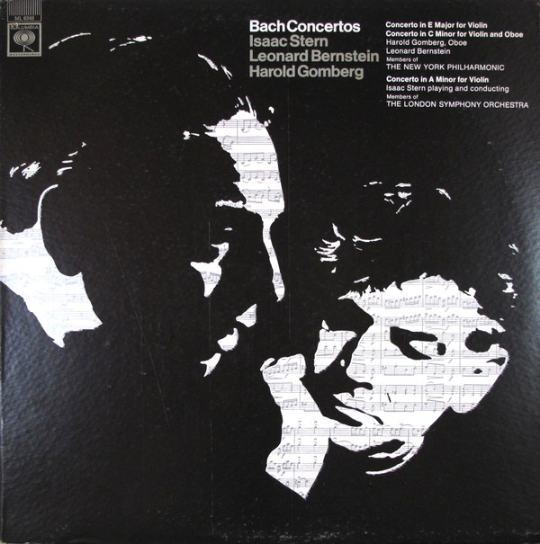 baixar álbum Isaac Stern, Leonard Bernstein, Harold Gomberg - Bach Concertos
