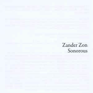 Zander Zon - Sonorous album cover