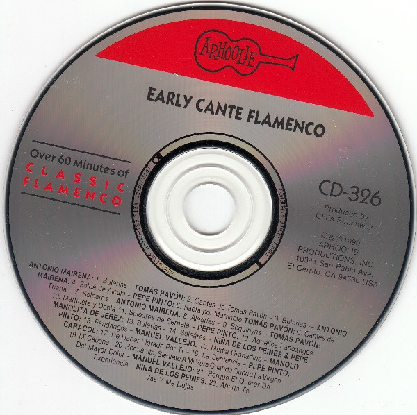 lataa albumi Various - Early Cante Flamenco