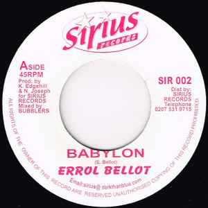 Babylon - Errol Bellot
