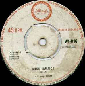 Jimmy Cliff – Miss Jamaica / Gold Digger (1962, Vinyl) - Discogs