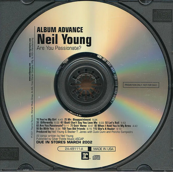 Neil Young - Are You Passionate? | Releases | Discogs