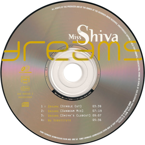 lataa albumi Miss Shiva - Dreams