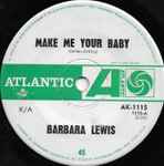 Cover of Make Me Your Baby / Love To Be Loved, 1965, Vinyl