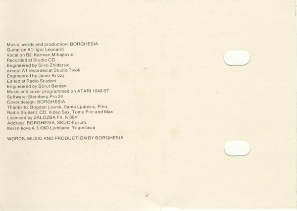 Borghesia – No Hope No Fear (1987, Vinyl) - Discogs