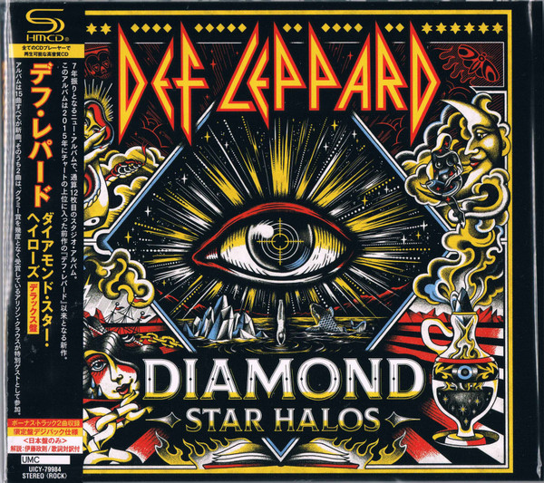 Def Leppard – Diamond Star Halos (2022, Clear, Vinyl) - Discogs