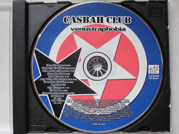 descargar álbum The Casbah Club - Venustraphobia