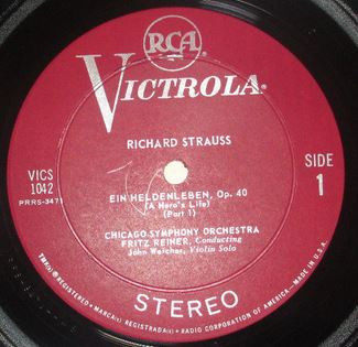 baixar álbum Richard Strauss The Chicago Symphony Orchestra, Fritz Reiner - Ein Heldenleben