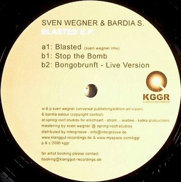 last ned album Sven Wegner & Bardia S - Blasted