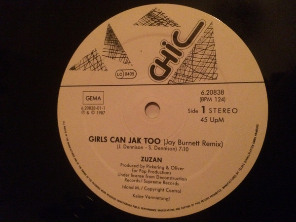 Album herunterladen Zuzan - Girls Can Jak Too Jay Burnett Remix