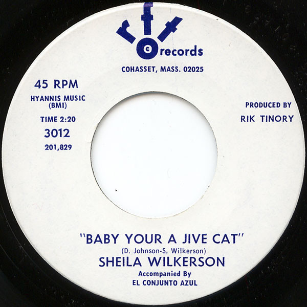 Sheila Wilkerson – Baby Your A Jive Cat / Can You Do It (1969, Vinyl ...