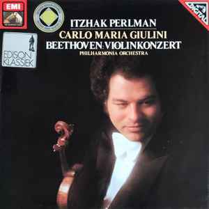 Itzhak Perlman - Beethoven: Violinkonzert Album-Cover