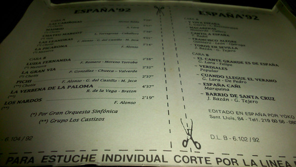 ladda ner album Various - España 92 Toros En Sevilla Viva España Cañi