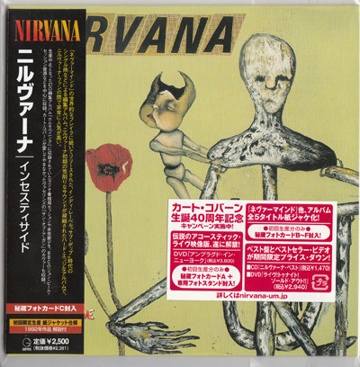 Nirvana – Incesticide (2007, Cardboard sleeve, CD) - Discogs