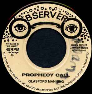 Glasford Manning - Prophecy Call album cover