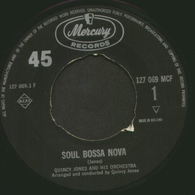Quincy Jones And His Orchestra – Soul Bossa Nova (1962, Vinyl 