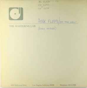 Pink Floyd – Off The Wall (1979, Acetate, Vinyl) - Discogs