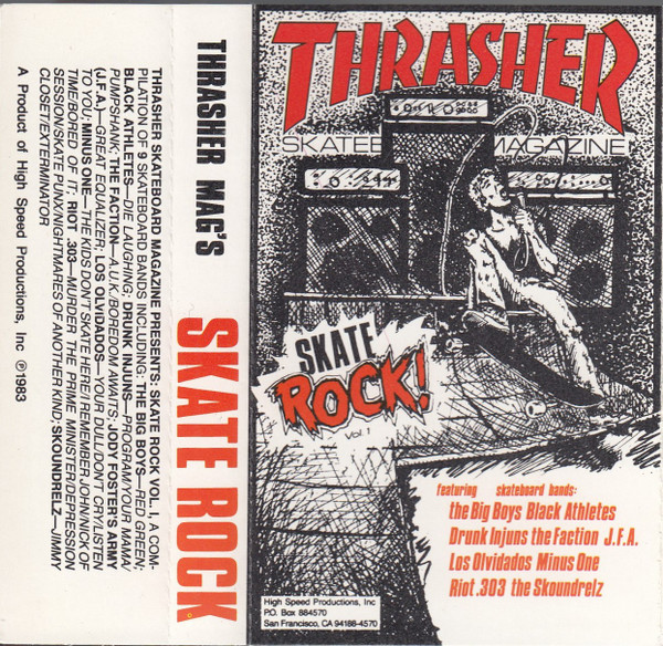 Skate Rock! (Vol. 1) (1983, Cassette) - Discogs