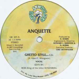 Anquette - Ghetto Style...