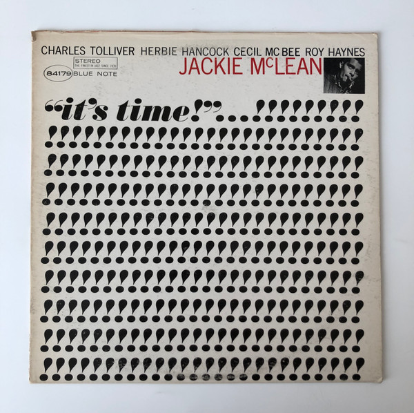 Jackie McLean – It's Time! (Vinyl) - Discogs