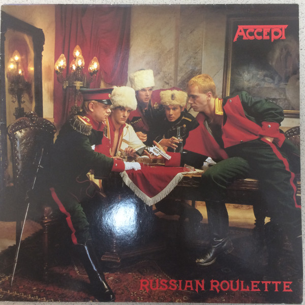 ACCEPT - RUSSIAN ROULETTE - JAPAN GUITAR/BAND SCORE (SONGBOOK w