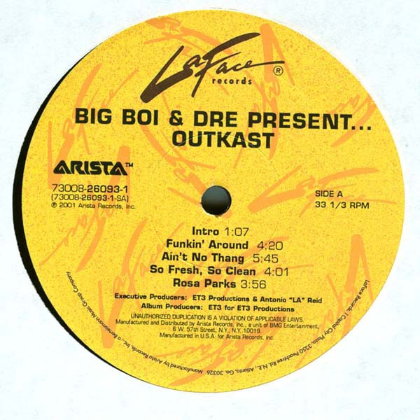 OutKast – Big Boi & Dre Present...Outkast (2001,