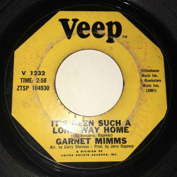 Garnet Mimms – It's Been Such A Long Way Home (1966, Vinyl) - Discogs