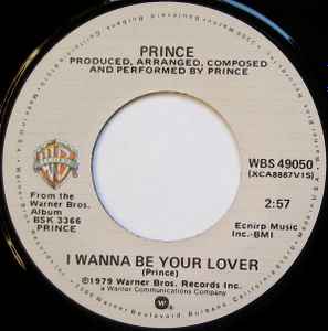 Prince - I Wanna Be Your Lover album cover