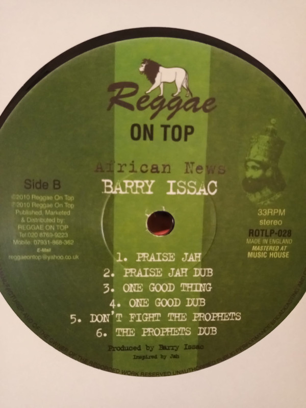 Barry Issac - African News | Reggae On Top (ROTLP028) - 4