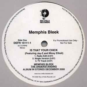 Memphis Bleek – Is That Your Chick (2000, Vinyl) - Discogs