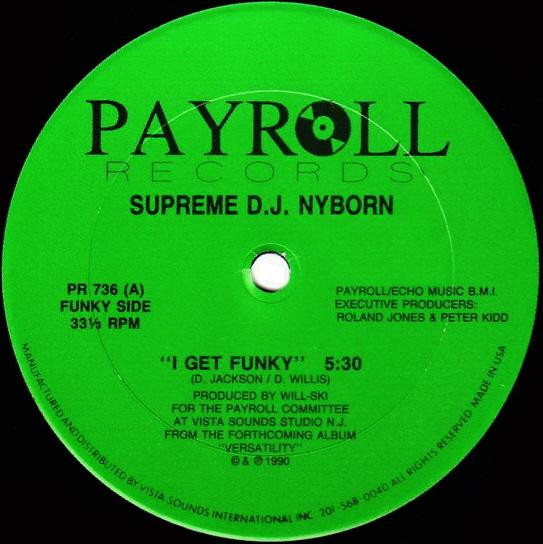 Supreme D.J. Nyborn - I Get Funky | Releases | Discogs