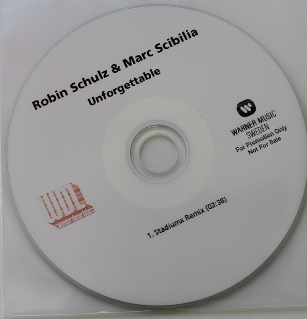 télécharger l'album Robin Schulz & Marc Scibilia - Unforgettable Stadiumx Remix
