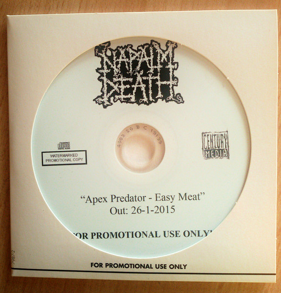 NAPALM DEATH Reveals Album Art, Track Listing For “Apex Predator