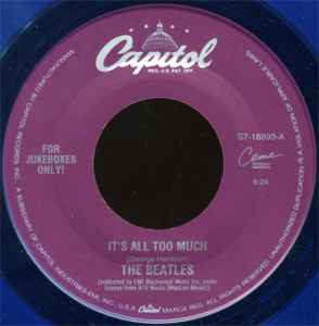 It's All Too Much  - The Beatles