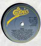 Cover of Thank You For The Music, 1983, Vinyl