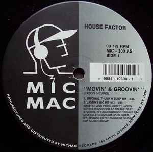 House Factor - Movin' & Groovin album cover