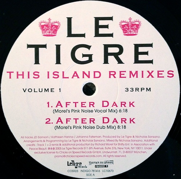 Le Tigre – This Island Remixes Volume 2 (2005, Vinyl) - Discogs