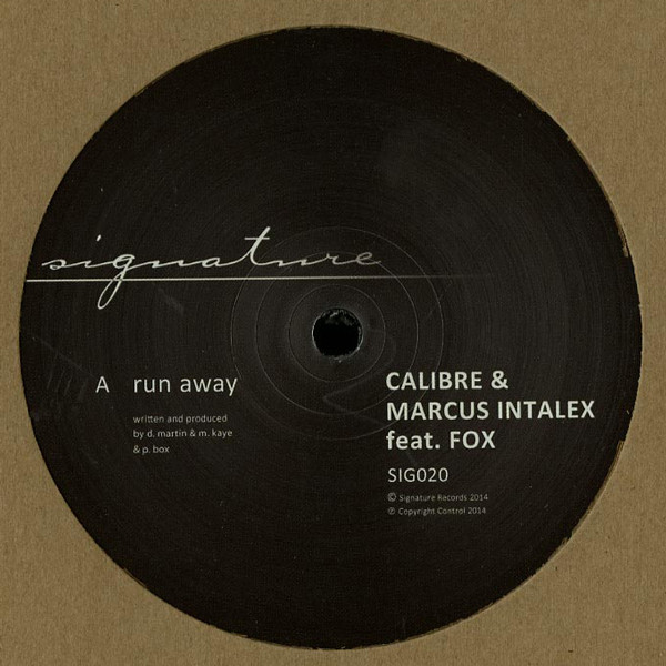 last ned album Calibre & Marcus Intalex feat Fox - Run Away Somethin Heavy