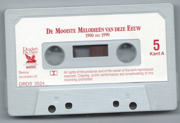last ned album Various - De Mooiste Melodieën Van Deze Eeuw 1900 Tot 1990 5