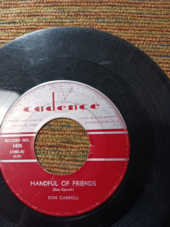 lataa albumi Don Carroll - Seven Up And Ice Cream Soda Handful Of Friends