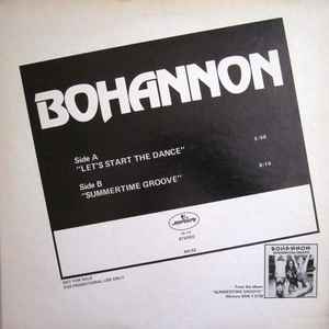 Bohannon* - Let's Start The Dance / Summertime Groove