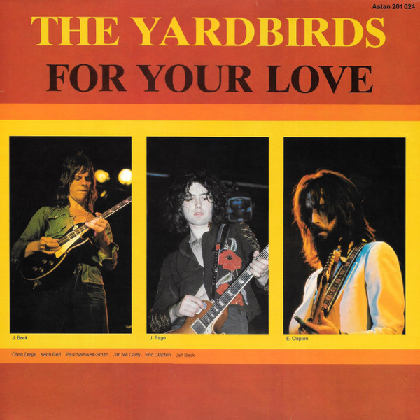 The Yardbirds – For Your Love (Vinyl) - Discogs