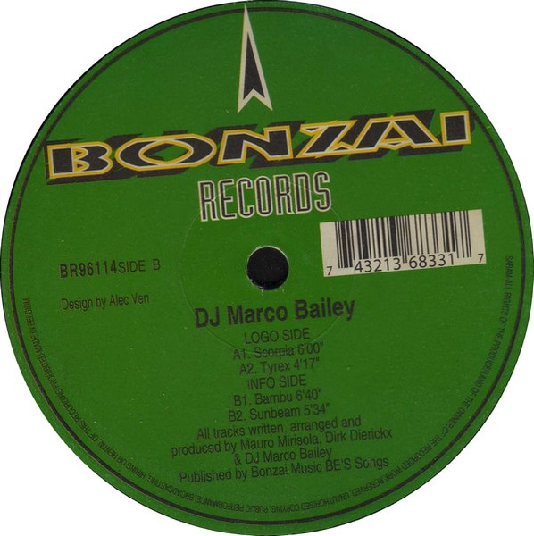 DJ Marco Bailey Scorpia 1996 Vinyl Discogs