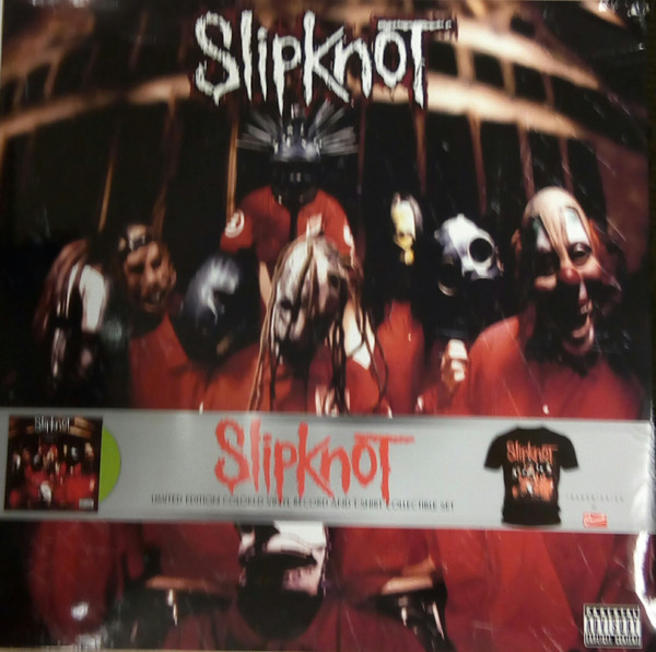 Slipknot – Slipknot (2009, Green Translucent, XL Shirt, Vinyl