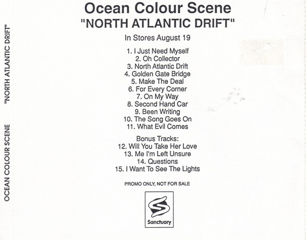 Ocean Colour Scene – North Atlantic Drift (2003, CDr) - Discogs