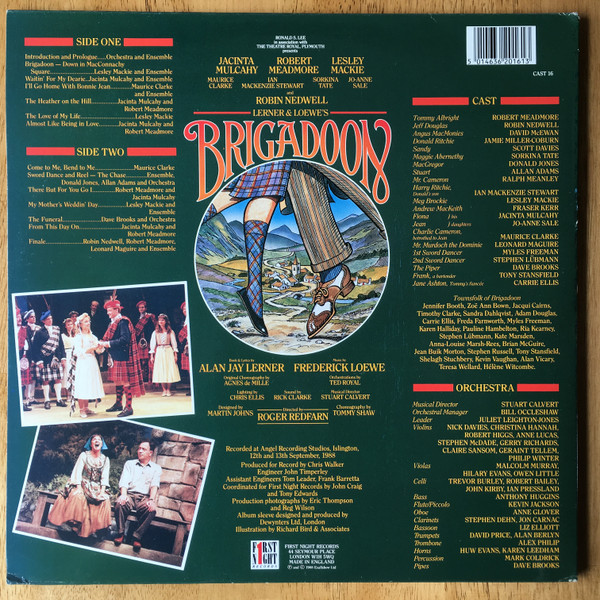 Album herunterladen Various - Brigadoon 1988 London Cast Recording
