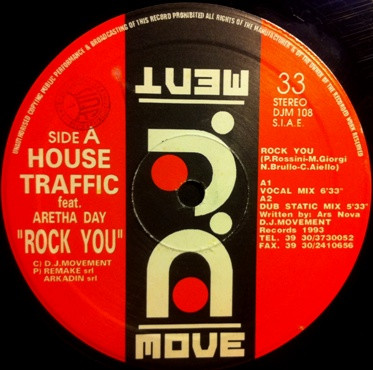 baixar álbum House Traffic Feat Aretha Day - Rock You