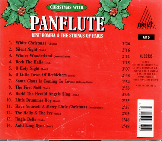 baixar álbum Dinu Bomha & The Strings Of Paris - Christmas With Panflute